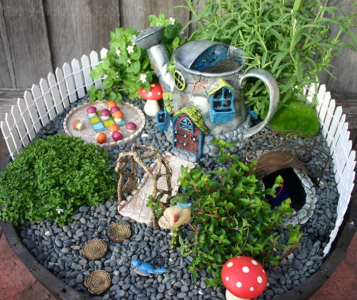 Pebbles Fairy Garden #fairygarden #diy #decorhomeideas