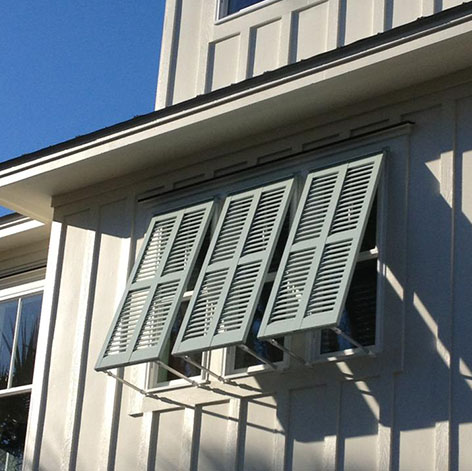 Vertical Bahama Shutters