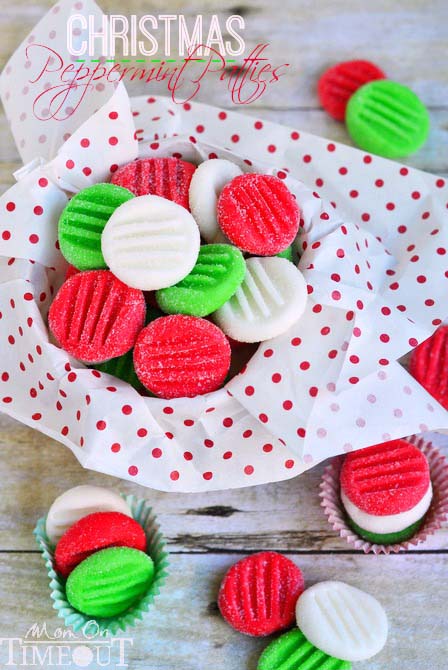 Christmas Peppermint Patties #Christmas #diy #stocking #stuffer #decorhomeideas