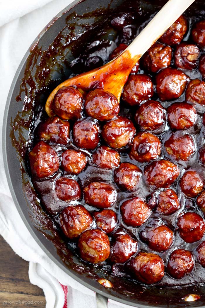 Cranberry Barbecue Meatballs
