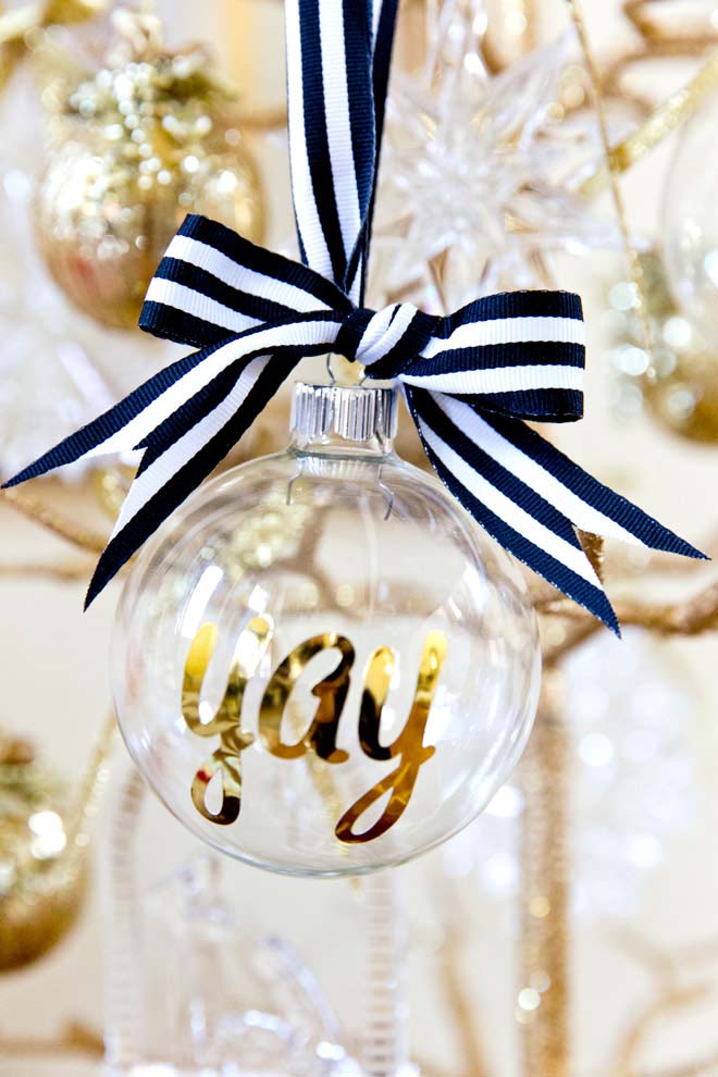 DIY Personalized Ornament