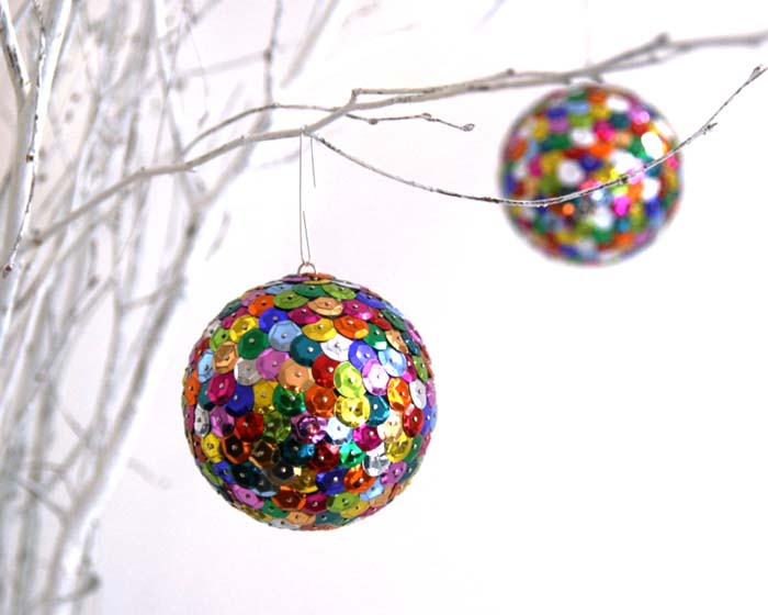 DIY Sequin Ornament