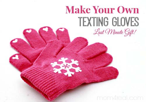 DIY Texting Gloves #Christmas #diy #stocking #stuffer #decorhomeideas