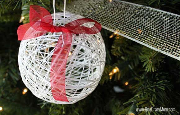 Dollar Store String Ornament