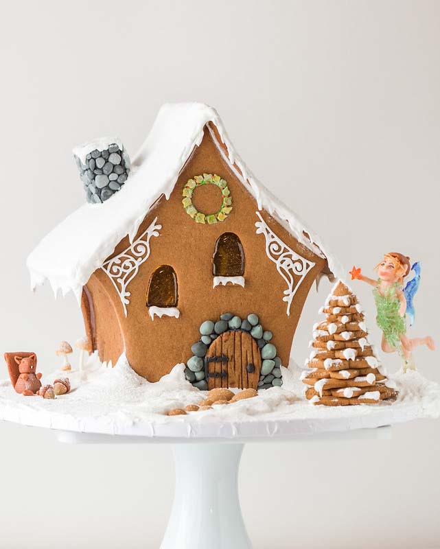 Fairy Gingerbread House #Christmas #gingerbread #house #decorhomeideas