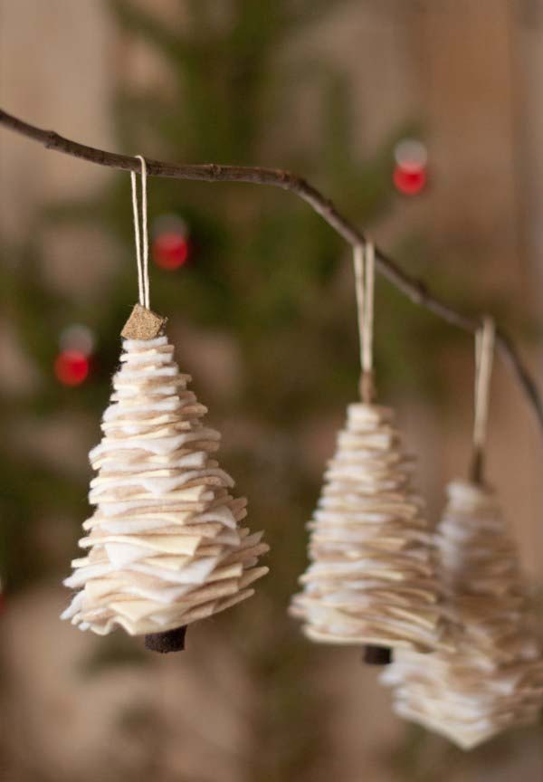 Felt Christmas Tree Ornament