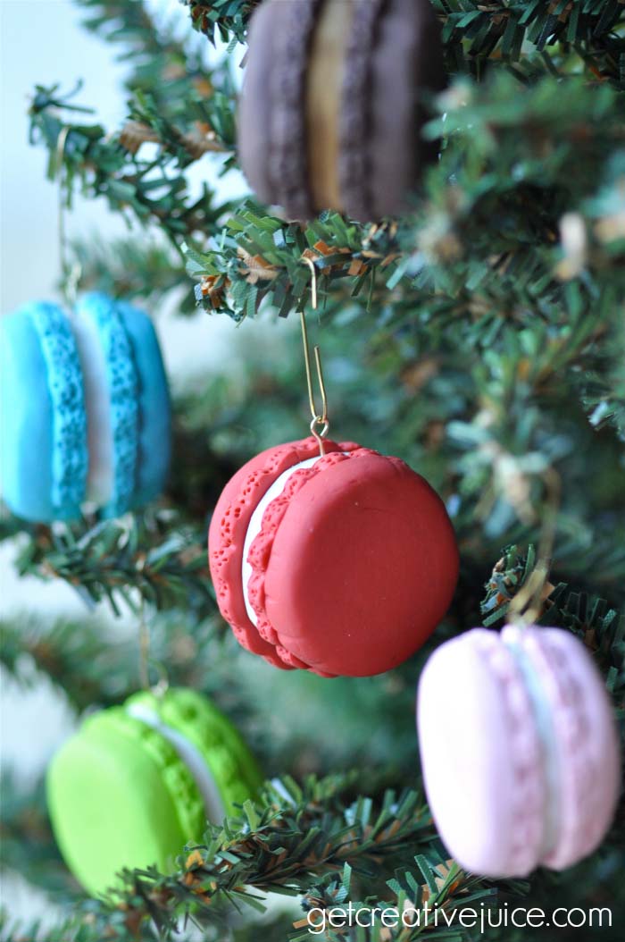 French Macaron Ornaments