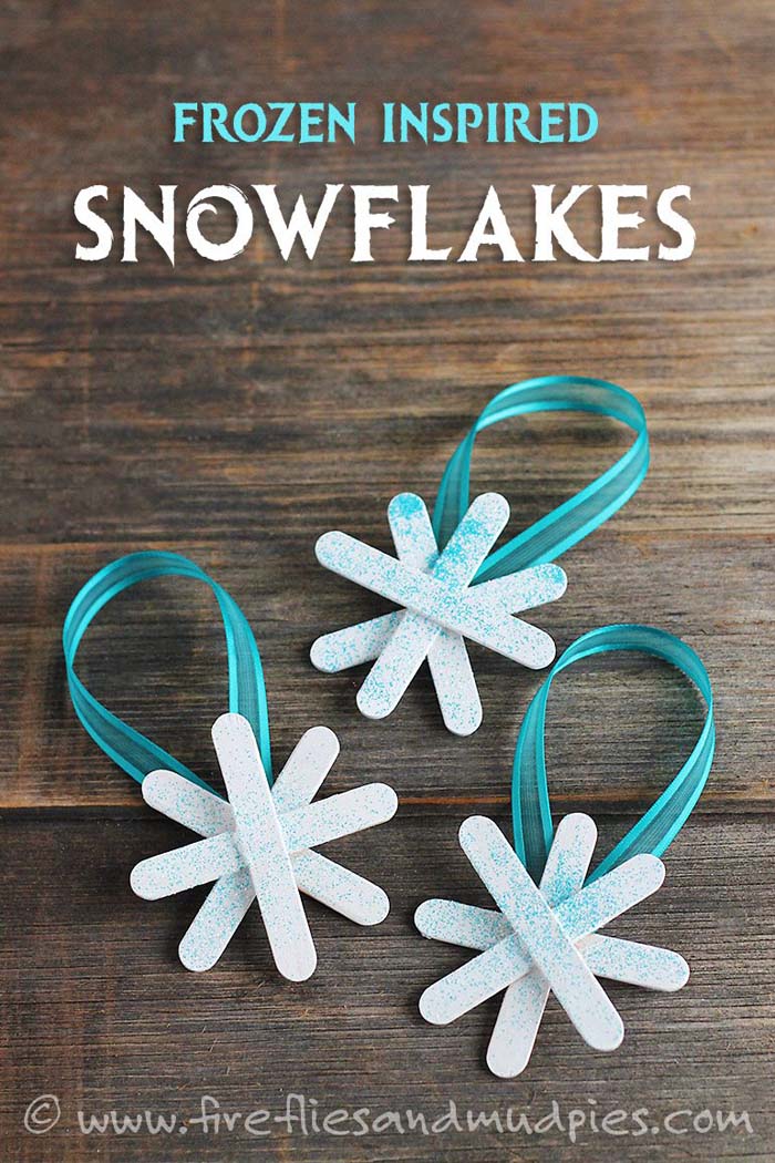 Frozen Inspired Snowflakes