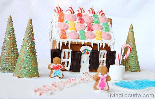 Gingerbread House Diy #Christmas #gingerbread #house #decorhomeideas