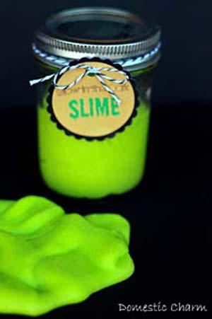 Glow in the Dark Slime #Christmas #diy #stocking #stuffer #decorhomeideas