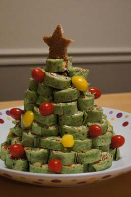 Southwestern Pinwheel Christmas Tree