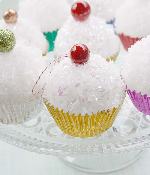 Styrofoam Ball Cupcakes