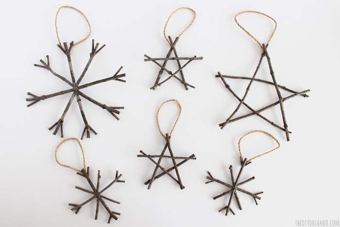 Twig Ornaments