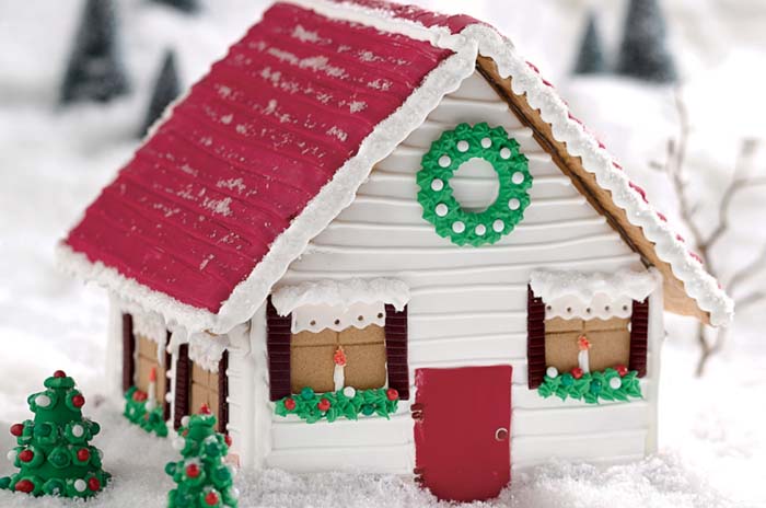 Vermont Gingerbread House #Christmas #gingerbread #house #decorhomeideas