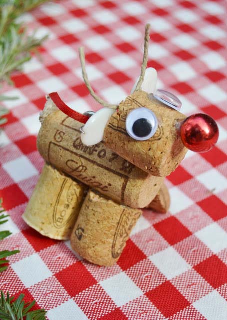 Wine Cork Ornament II