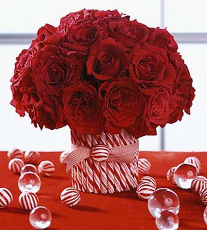 Candy Canes Christmas Centerpiece #Christmas #decor #hacks #diy #decorhomeideas