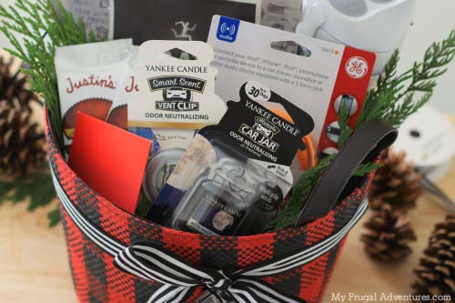 Car Care Gift Basket #Christmas #diy #basket #gift #decorhomeideas