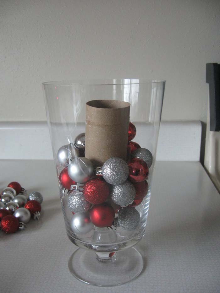 Christmas Paper Towel #Christmas #decor #hacks #diy #decorhomeideas