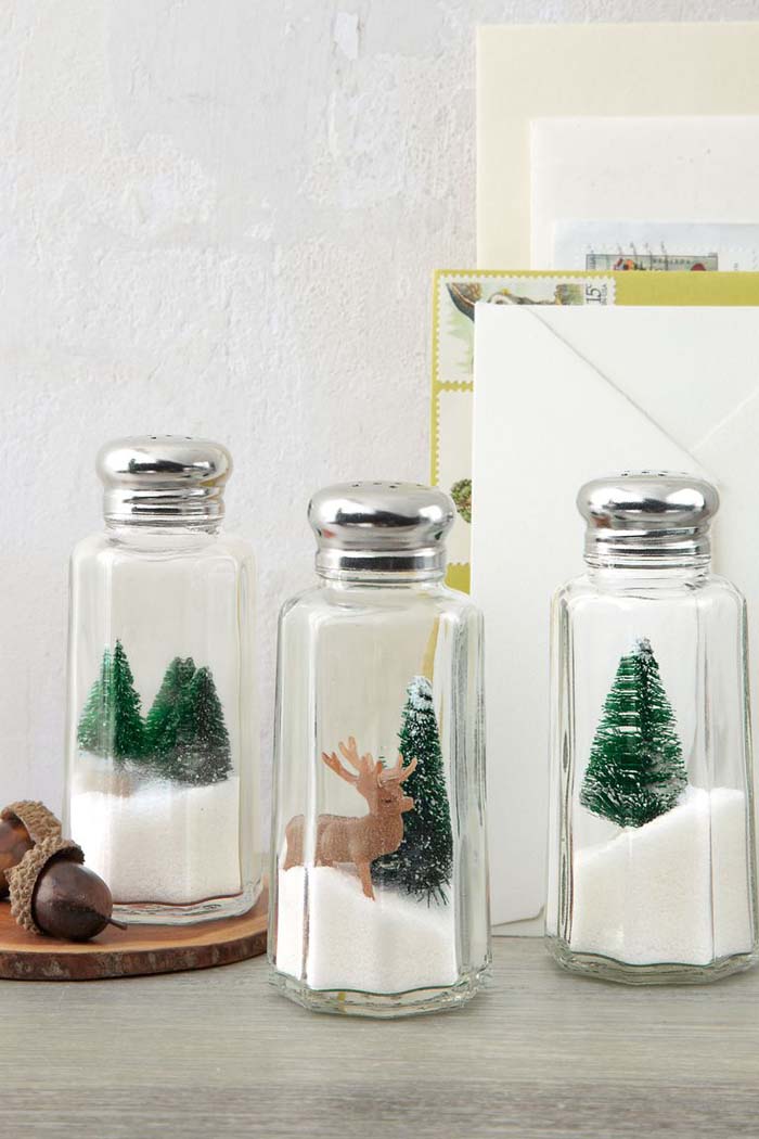 Holiday Shakers #Christmas #kitchen #decoration #decorhomeideas