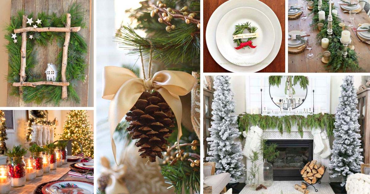 Natural Christmas Decor Ideas