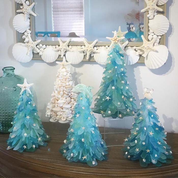 Sea Glass Christmas Tree 5