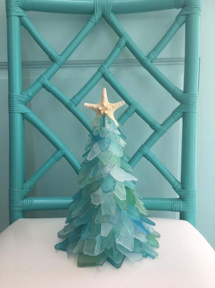 Sea Glass Christmas Tree 9