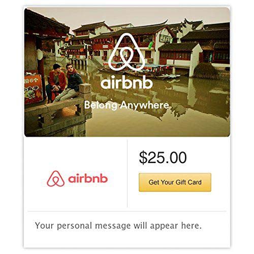 Airbnb E-Gift Card #valentine #gifts #girl #woman #decorhomeideas