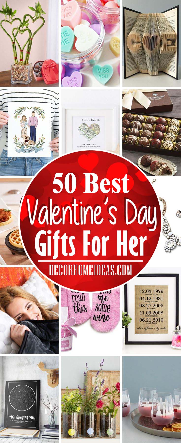 Best Valentines Day Gifts For Her #valentine #gifts #woman #girl #decorhomeideas