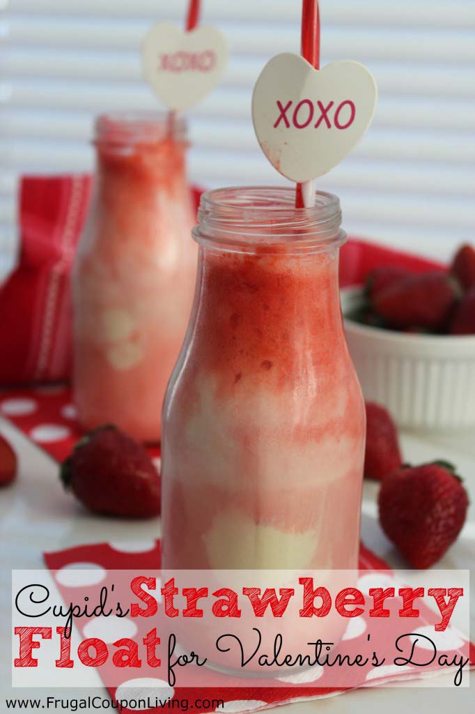 Cupid Strawberry Float #valentine #crafts #kids #decorhomeideas