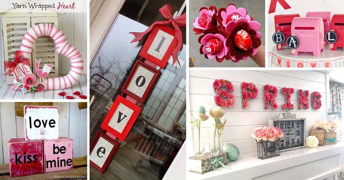 Dollar Store Valentine's Decorations