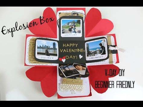 Easy DIY Exploding Box #valentinesday #gifts #diy #decorhomeideas