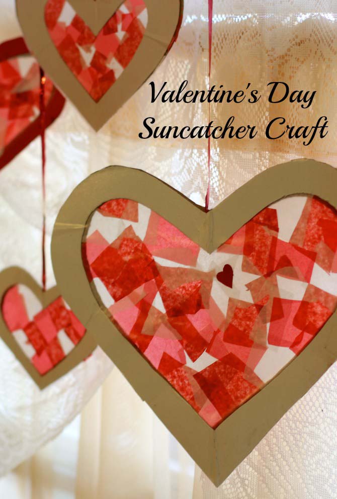 Easy Valentines Day Craft For Kids #valentine #crafts #kids #decorhomeideas