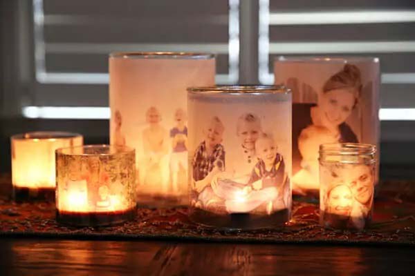 Glowing Family Luminaries #valentinesday #gifts #diy #decorhomeideas