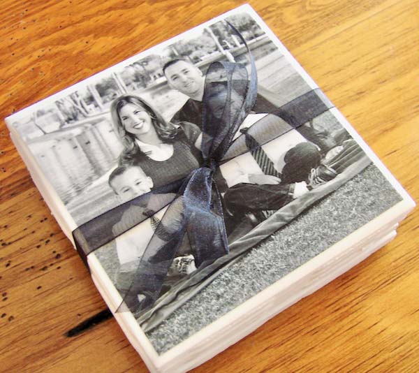 How to Make Photo Coasters #valentinesday #gifts #diy #decorhomeideas