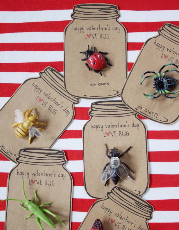 Love Bug Valentines #valentine #dollarstore #diy #decor #decorhomeideas