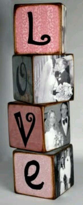 Love Letter Blocks #valentinesday #gifts #diy #decorhomeideas