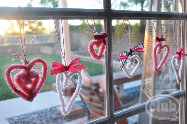 Making Borax Crystal Hearts #valentine #crafts #kids #decorhomeideas