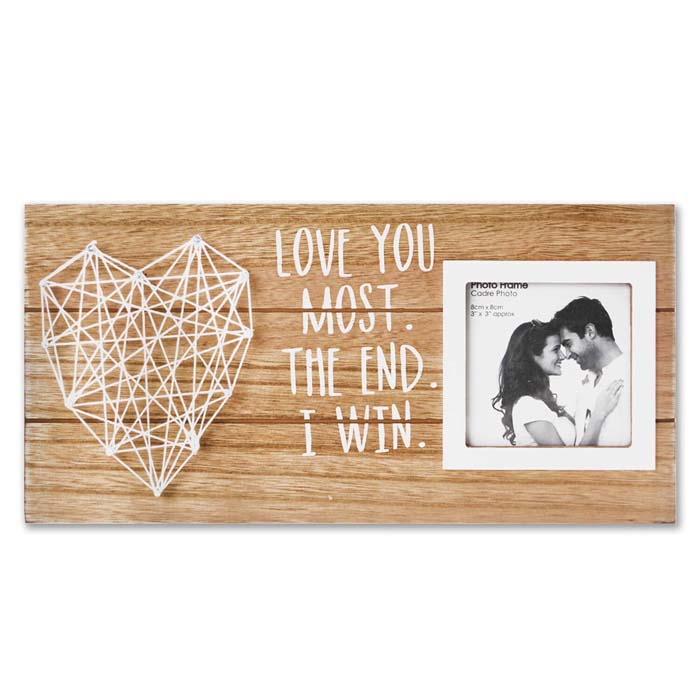 Romantic Wooden Picture Frame #valentine #gifts #girl #woman #decorhomeideas