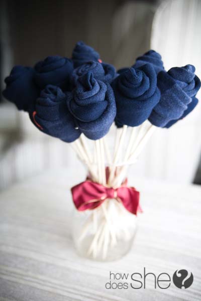 Sock Bouquet #valentinesday #gifts #diy #decorhomeideas