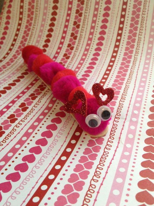 Sweet and Simple Love Bug #valentine #crafts #kids #decorhomeideas
