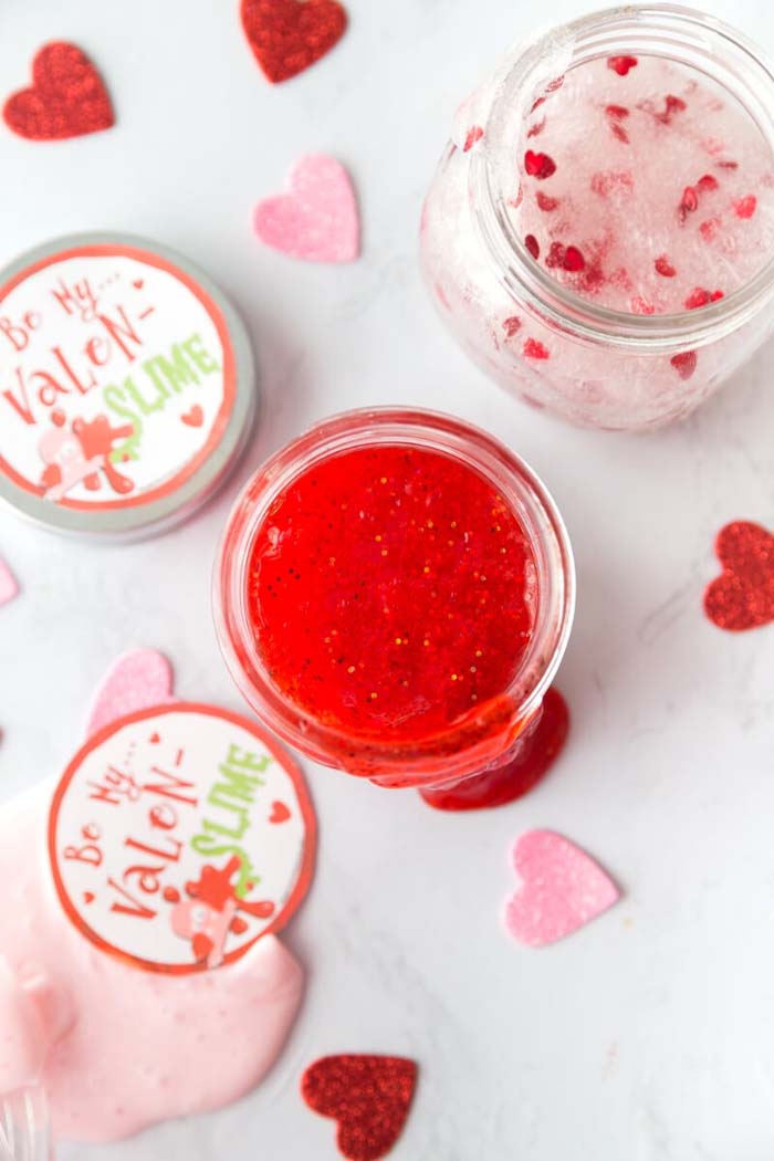 Valentine Slime #valentine #crafts #kids #decorhomeideas