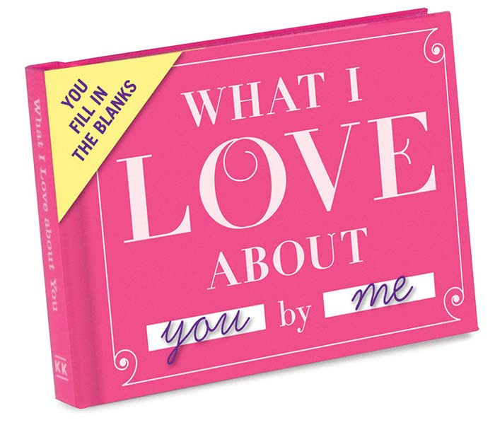 What I Love About You Journal #valentine #gifts #girl #woman #decorhomeideas