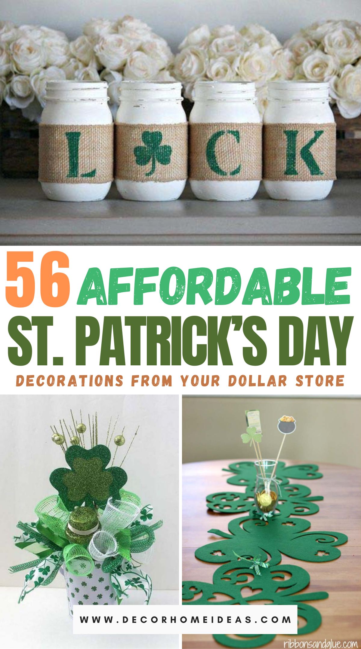 Creative St Patricks Day Dollar Store Decorations