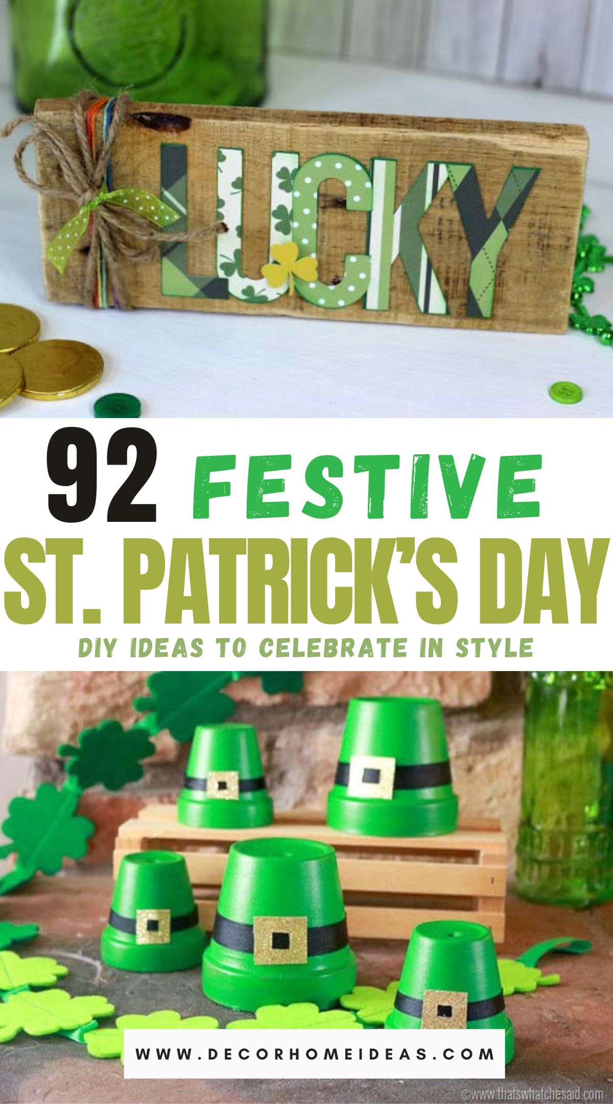 St Patricks Day DIY Decoration Ideas