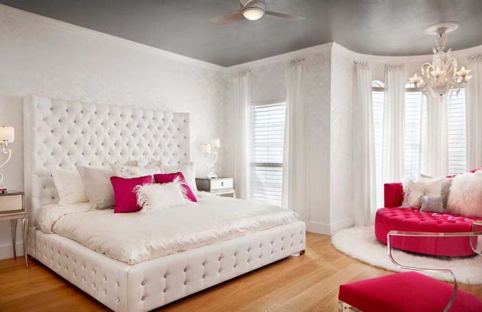 Glamourous Barbie Bedroom #women #bedroom #feminine #decor #decorhomeideas