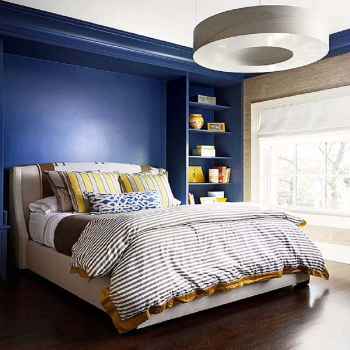 Three-Color Combination For Womens' Bedroom #women #bedroom #feminine #decor #decorhomeideas