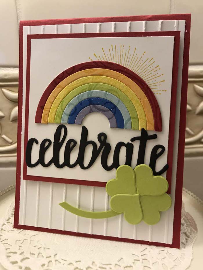 Rainbow Wall Art #stpatrick #diy #decor #decorations #decorhomeideas