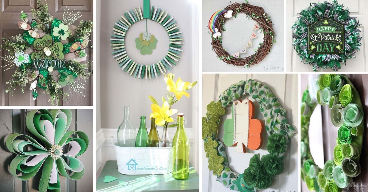 St. Partick's Day DIY Wreaths