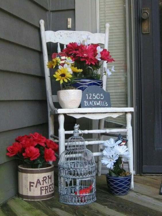 Antique Farmhouse Decor #easter #diy #porch #decor #decorhomeideas