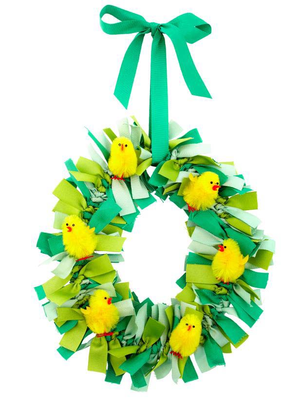 Chick Wreath Idea #easter #diy #cheap #decor #decorhomeideas